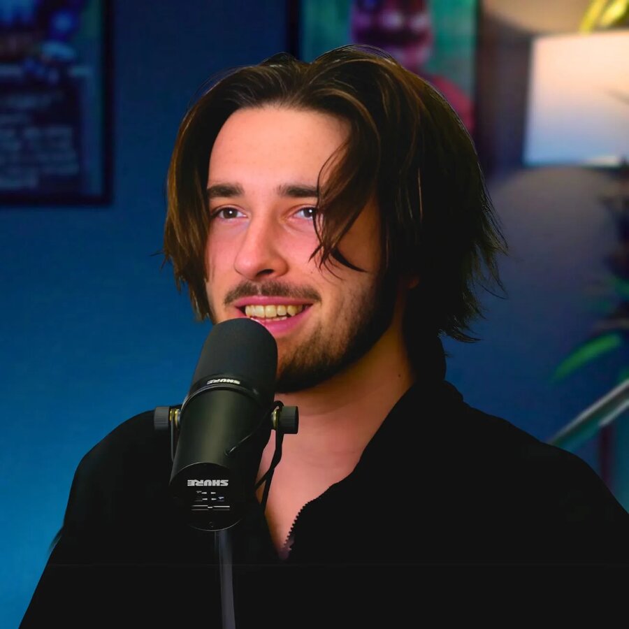 Valentin Thomy au micro